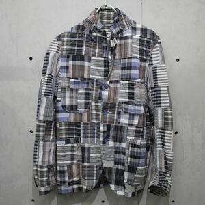 Engineered Garments エンジニアードガーメンツ パッチワークジャケット patchwork アメカジ テーラードジャケット ヴィンテージ 柄