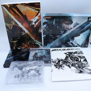 ジャンク KONAMI METAL GEAR RISING REVENGEANCE PREMIUM PACKAGE メタルギアライジング リベンジェンス 限定版 PS3 中古