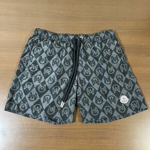 【美品】MONCLER モンクレール 2023年 現行 スイムウェア スイムパンツ BOXER MARE ハーフパンツ size M