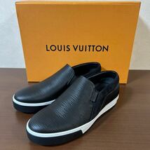 【未使用品】LOUIS VUITTON ルイヴィトン エピ スリッポン ローファー スニーカー size 5 1/2 25㎝_画像1