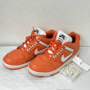 NIKE ナイキ　SB AIR FORCE 2 　エアーフォース　LOW　ロー　 (AA0871-818) 17AW シュプリーム　オレンジ　サイズ28.5㎝