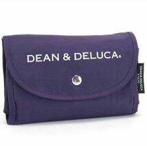 【新品】DEAN&DELUCAショッピングバッグ　エコバッグ　パープル京都_画像2