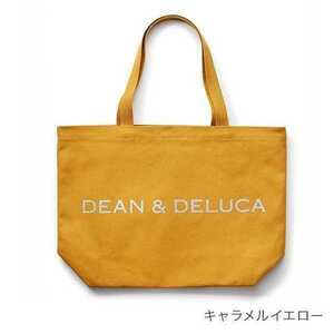 新品　DEAN&DELUCAトートバックＬサイズキャラメルイエロー