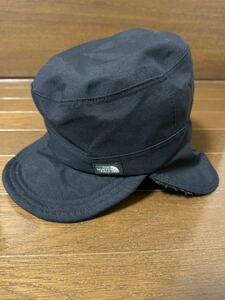 THE NORTH FACE(ザ・ノースフェイス） LUMBER CAP（ランバーキャップ）NN41232 ブラック サイズL GORE-TEX 極暖耳当て付きワークキャップ