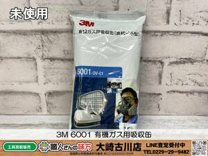 SFU【20-231207-SK-7】3M 6001 有機ガス用吸収缶【未使用品 併売品】