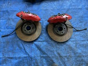  Mercedes Benz W218 CLS 550 Brembo brembo front brake calipers rotor left right set E- under 