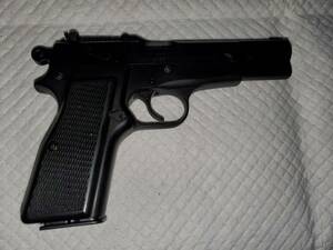 ブローニング　ハイ・パワー　ミリタリー　モデルガン　ｗｗⅡ　ドイツ軍　拳銃