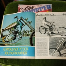 カスタムチョッパー　custom chopper 1971年4月5月6月号　　年式相応の痛みはあります チョッパー トライアンフ ビンテージ_画像4