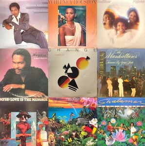 Disco Soul LP8枚セット Change/Emotions/MFSB/Shalamar/Ray Parker/Whitney Houston/George Benson/The Manhattans/Third World