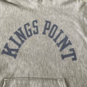 希少　80s チャンピオン　リバースウィーブ　KINGS POINT サイズL ビンテージ トリコ ミリタリー USMA US NAVY ARMY USMC USCG 