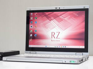 ★超軽量★LTE対応★タッチパネル★バッテリーFULL★Panasonic CF-RZ6 第7世代 Core i5 7Y57/4GB/SSD256GB Win11 Office カメラ 管FB-862