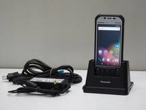 Panasonic TOUGH PAD FZ-N1 ハンディターミナル Android v5.1.1 docomo版 タフパッド 充電器 ACアダプター付き パナソニック 管AN-875_画像1