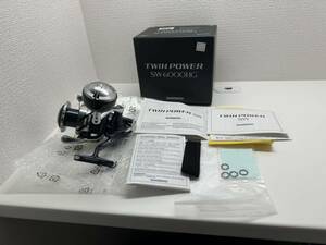 SHIMANO シマノ 21 ツインパワー SW 6000HG スピニングリール 美品　SHIMANO スピニングリール