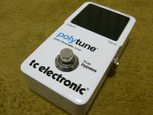 TC ELECTRONIC ティーシーエレクトロニック Polytune ポリフォニックチューナー ポリチューン 動作問題なし