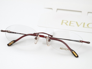 ★デッド未使用 REVLON RV815 J23 細身リムレス