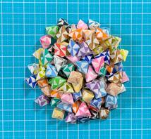 《折り紙 立体・三角錐(小)　100個 混合②》_画像5