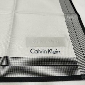 ■未使用 カルバンクライン ハンカチ フロスティグレイ Calvin Klein■の画像2