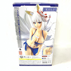 【中古】胸汚れ有)Dream Tech アズールレーン 加賀 【常夏の殺生石】 1/8スケール PVC製 塗装済み 完成品 フィギュア[240091341644]の画像2