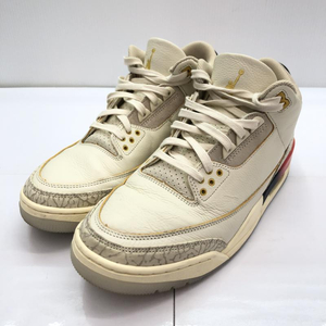 【中古】NIKE×J Balvin AIR JORDAN 3 Retro SP sunset サイズ27.5cm FN0344-901 ナイキ Jバルヴィン[240091340125]