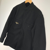 【中古】90s Y's for men メルトンリバーシブルスタジャン　サイズ３ MK-Y18-071 ワイズフォーメン[240091341289]_画像3