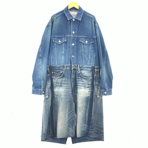 [ used ]BALENCIAGA medium woshu Denim One-piece size 34 675232 TCW03 Balenciaga [240091336983]