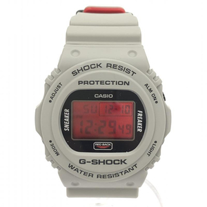 【中古】G-SHOCK Sneaker Freaker STANCE コラボレーションモデル　DW-5700SF-1JR　クォーツ　ジーショック[240091340593]