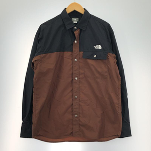 【中古】THE NORTH FACE ロングスリーブ ヌプシシャツ NR11961 サイズM[240091340821]