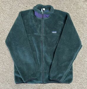 【F39】patagonia パタゴニア フリース ジャケット ジップアップ アウター Lサイズ メンズ 男性用 現状品