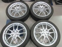 即納☆現状特価☆エンケイ　PF01 17インチ　6.5Ｊ　+48　114.3　215/40Ｒ17　スズキ　スイフトスポーツ　軽量ホイール_画像3