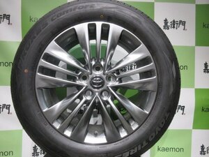 即納☆新車外し品☆トヨタ　新型　40系　アルファード　ヴェルファイヤ　Ｚグレード　純正　　225/60Ｒ18　7Ｊ+40　スタッドレス用にも