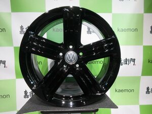 カスタムカラー☆新品タイヤ付き☆VW フォルクスワーゲン ゴルフ 7Ｒ 純正 ヴァリアント トゥーラン ゴルフ5 6 7にも　ハンコック