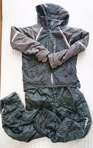 岡山発イージスオーシャンAEGIS　OCEAN　防水防寒スーツ　ワークマン H100C　COL114ダークグレー　中古使用少ない　手渡し可能