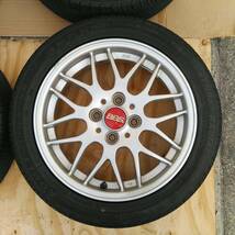 ◇BBS 鋳造 RX RX265 165/55R15 5J 4H/PCD100 IS+40 4本同サイズ ダイハツ純正オプション コペン,ムーヴ,タントなどの各種軽自動車に☆_画像5