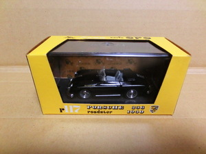 *1/43 Blum BRUMM Porsche 356 Roadster 50' чёрный 