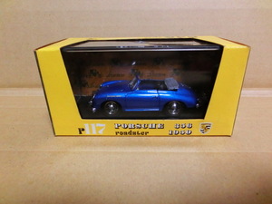 *1/43 Blum BRUMM Porsche 356 Roadster 50' metallic blue 