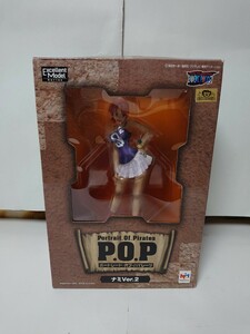 新品 未開封 ワンピース ONE PIECE Portrait.Of.Pirates P.O.P POP ポートレート オブ パイレーツ 初期 ナミ ver2 少し凹みあり 同梱可能