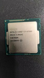 CPU インテル Intel Core I7-4790K プロセッサー 中古 動作未確認 ジャンク品 -8886