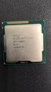 CPU インテル Intel Core I7-3770 プロセッサー 中古 動作未確認 ジャンク品 -8867