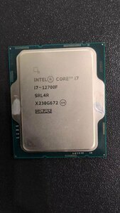 CPU インテル Intel Core I7-12700F プロセッサー 中古 動作未確認 ジャンク品 -8947