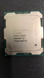 CPU インテル Intel Core I7-6950X プロセッサー 中古 動作未確認 ジャンク品 -8957