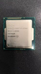 CPU インテル Intel Core I7-4790K プロセッサー 中古 動作未確認 ジャンク品 -8792