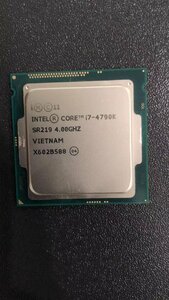 CPU インテル Intel Core I7-4790K プロセッサー 中古 動作未確認 ジャンク品 -8851