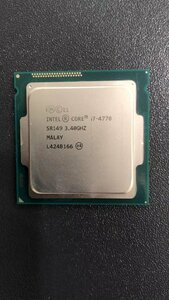 CPU インテル Intel Core I7-4770 プロセッサー 中古 動作未確認 ジャンク品 -8800