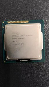 CPU インテル Intel Core I7-3770K プロセッサー 中古 動作未確認 ジャンク品 -8930