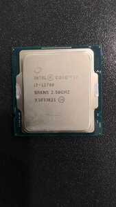CPU インテル Intel Core I7-11700 プロセッサー 中古 動作未確認 ジャンク品 -8999