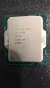 CPU インテル Intel Core I7-12700K プロセッサー 中古 動作未確認 ジャンク品 -9011