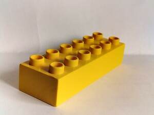 レゴデュプロ 2×6ポッチ 　黄色　基本ブロック パーツ