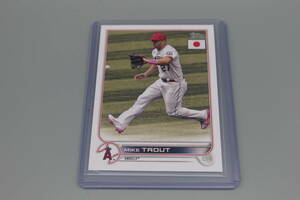 topps/トップス/トレーディングカード/2022 JAPAN EDITION ベースボールカード「MIKE TROUT/マイク・トラウト」レギュラーカード/200