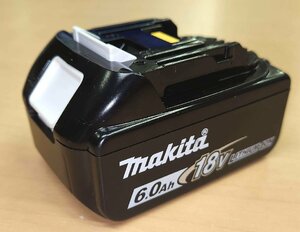  original operation excellent Makita 18V lithium ion battery BL1860B[6.0Ah]