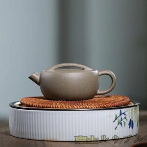 新入荷☆ ティーポット 紫砂壺 茶壺 沈丹 急須 濃紫茶 紫砂壺 130ml